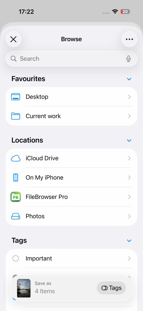 External storage