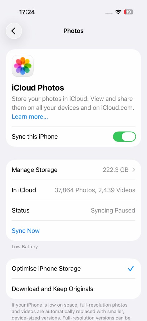 iCloud photos