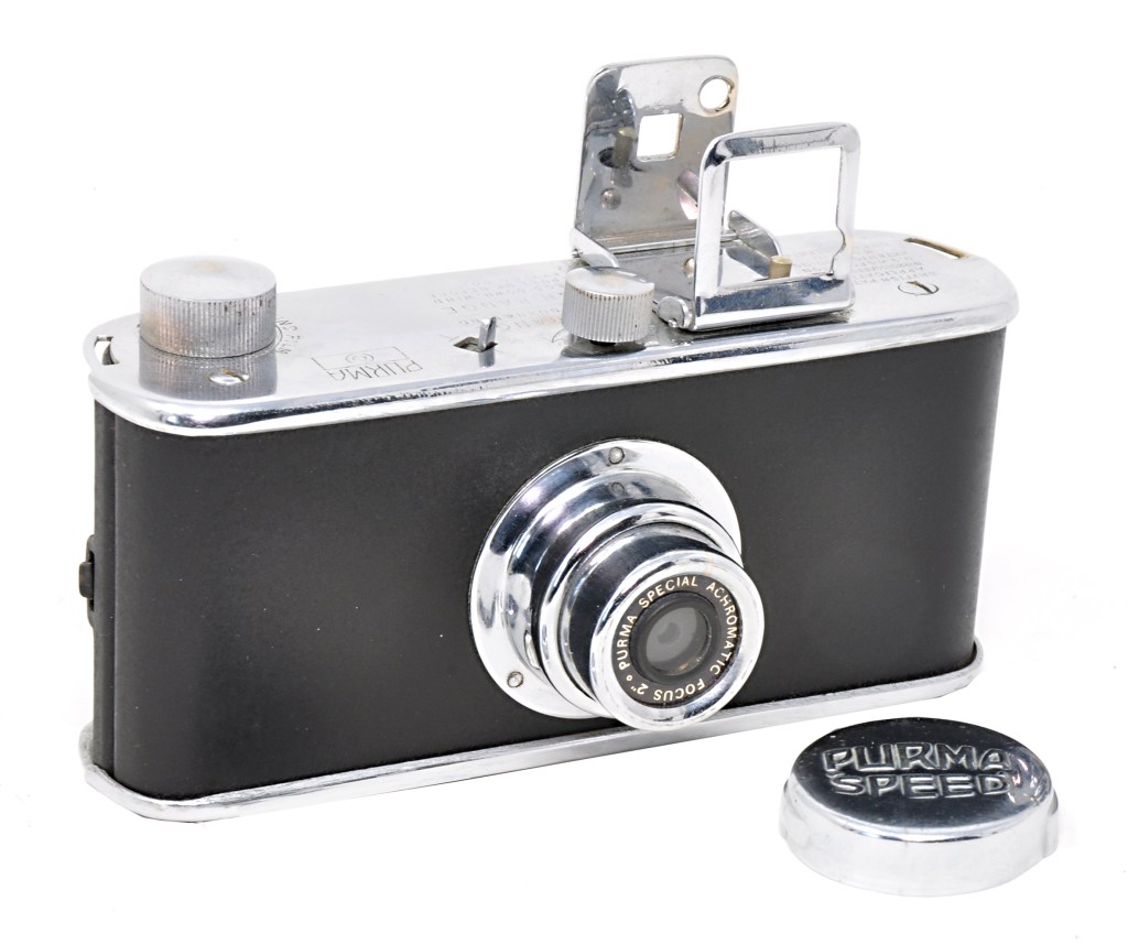 The Purma Speed: rare for using a gravity shutter