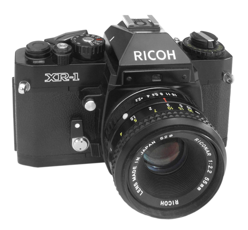 Ricoh XR-1, the first of a large range of 35mm SLRs
(© Alfred from Germany via Wikimedia Commons)