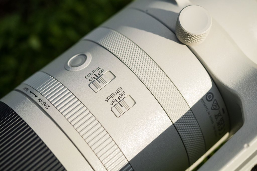 Canon RF 200-800mm F6.3-9 IS USM. Image credit: Matty Graham