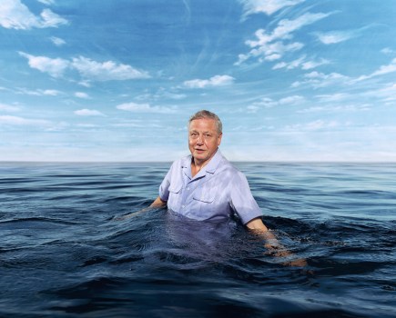 Sir David Attenborough, by Andy Earl