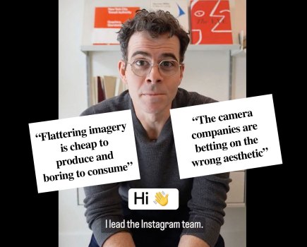 Instagram boss shared his thoughts in a post on New Year's Eve