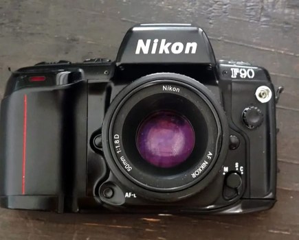 Nikon F90 product shot