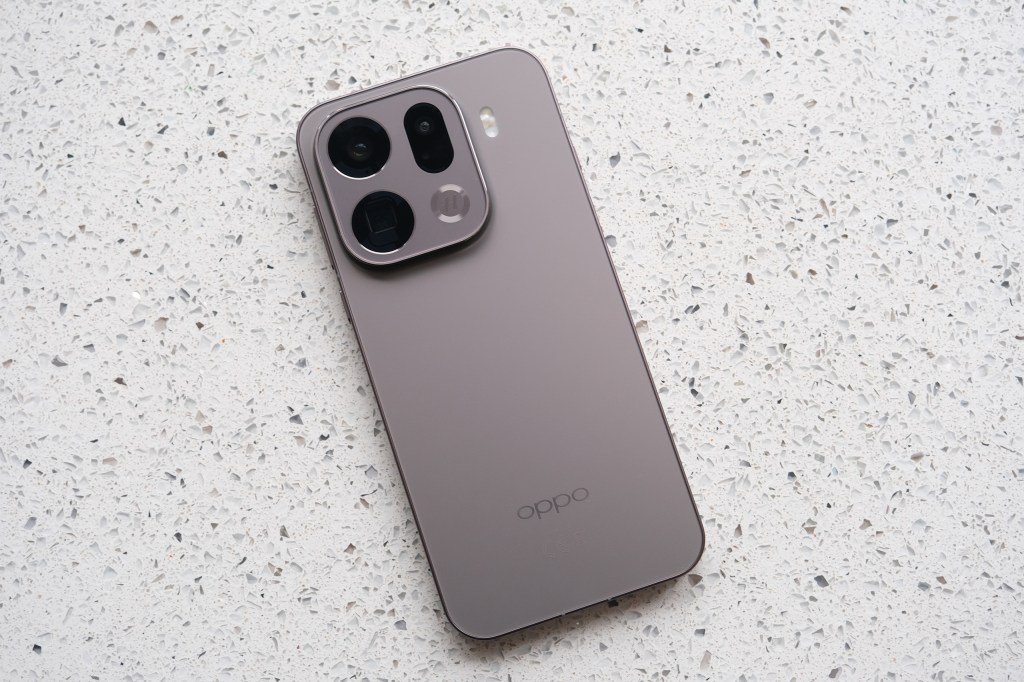 back of oppo find x9 pro phone