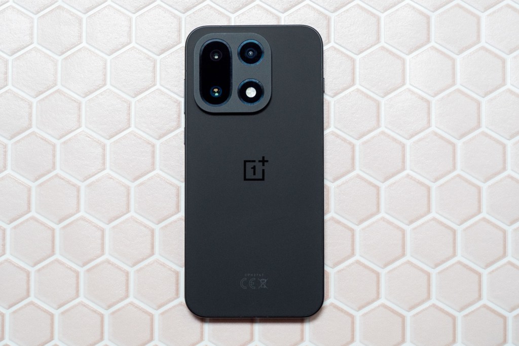The back of the OnePlus 15