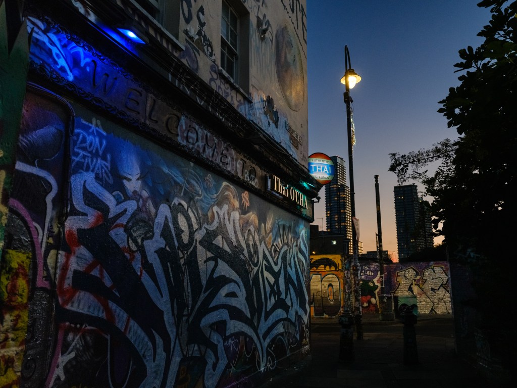 Authentic Thai Restaurant. An evening on Brick Lane, London. UK. July 10, 2025. Photo: Edmond Terakopian