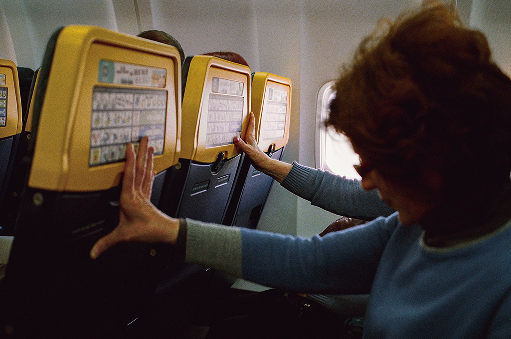 Touchdown.
Camera: Konica Hexar AF
Film: 35mm, Kodak Portra 800
March 2025, Ryanair flight. Image credit: Cal Holland