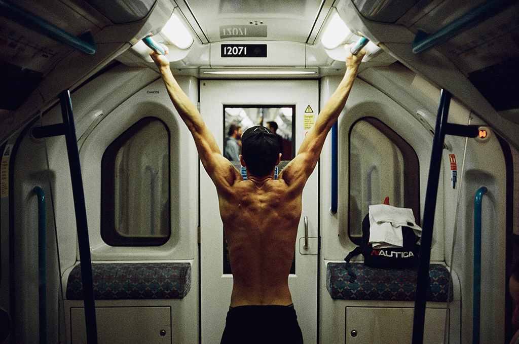 Underground.
Camera: Konica Hexar AF
Film: 35mm, Kodak Portra 800
July 2025, London. Image credit: Cal Holland