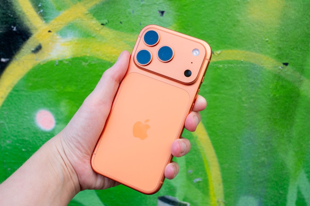 iPhone 17 Pro. Credit: Amy Davies