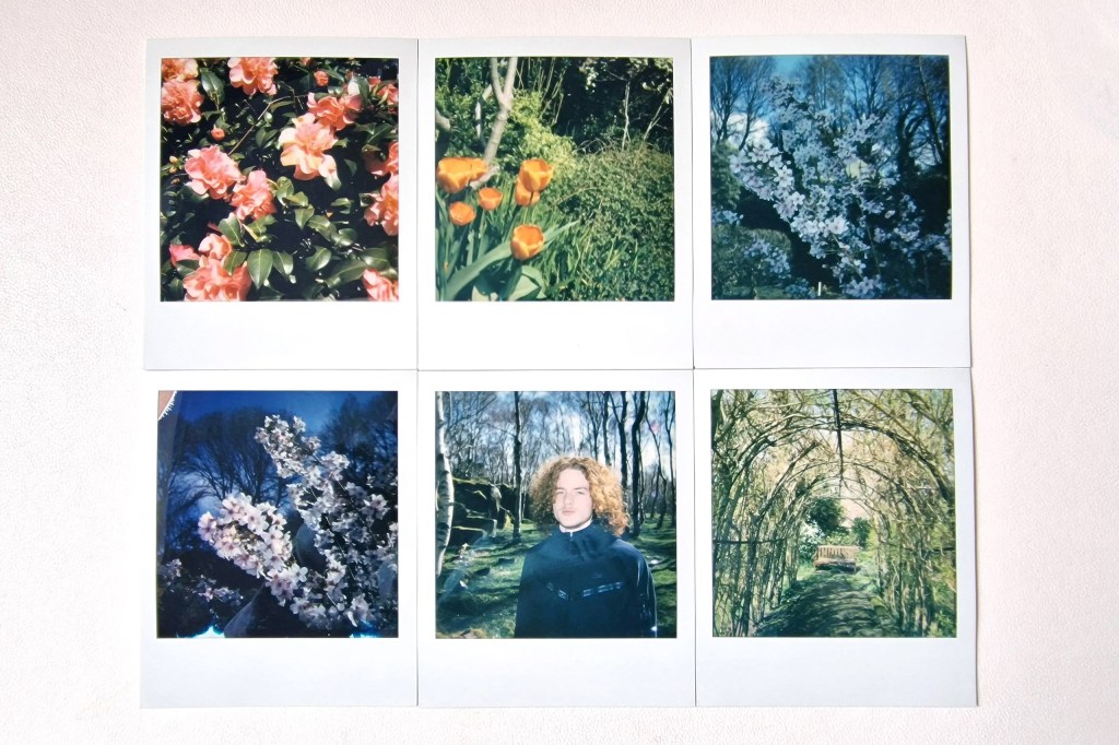 Some of my prints from the Polaroid Flip Instant Camera. Instant prints have a permanence that is often missing from the digital world. Credit: Joshua Waller
