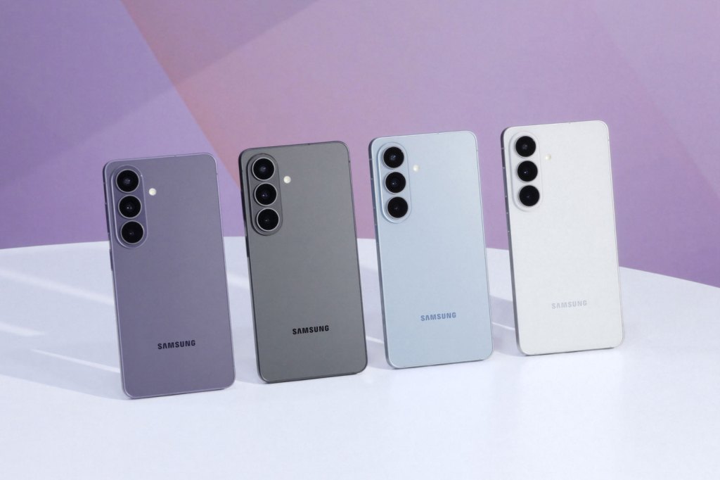 Samsung Galaxy S26 colour options. Image credit: Samsung