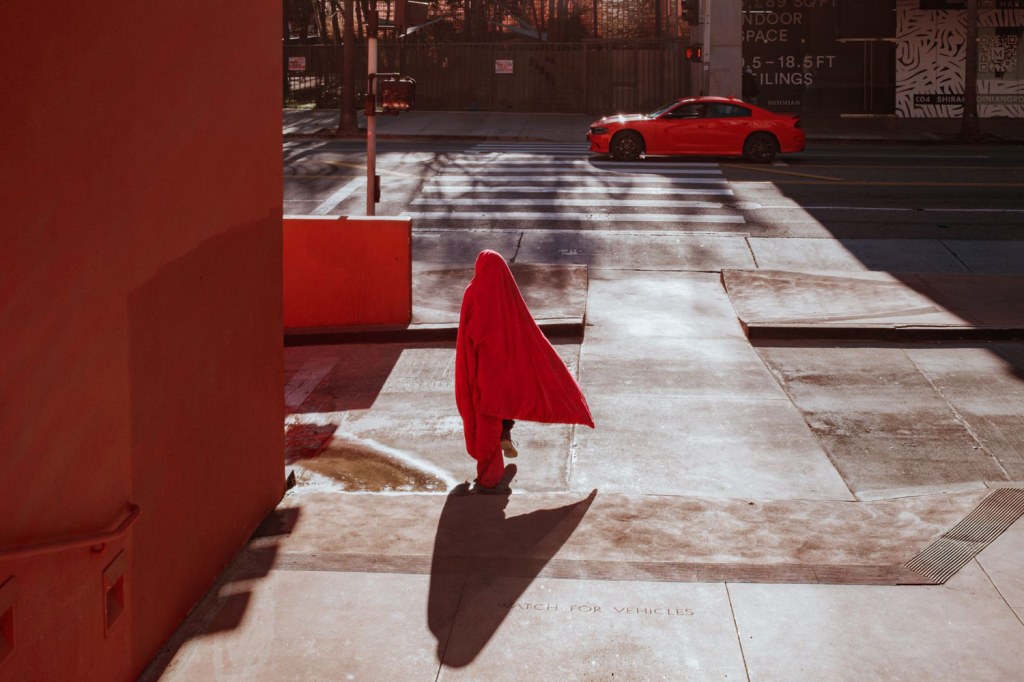 Red Shelter. Photo: Jace Yang, Singapore. SINGLE USE ONLY