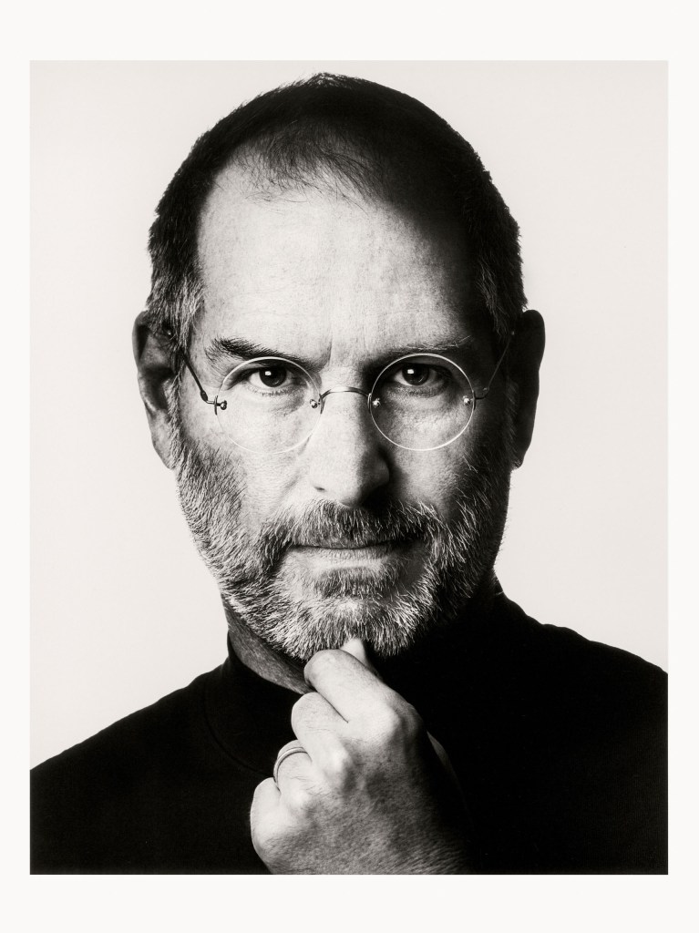 Steve Jobs  
Cupertino, California 2006 © Albert Watson, 2025 