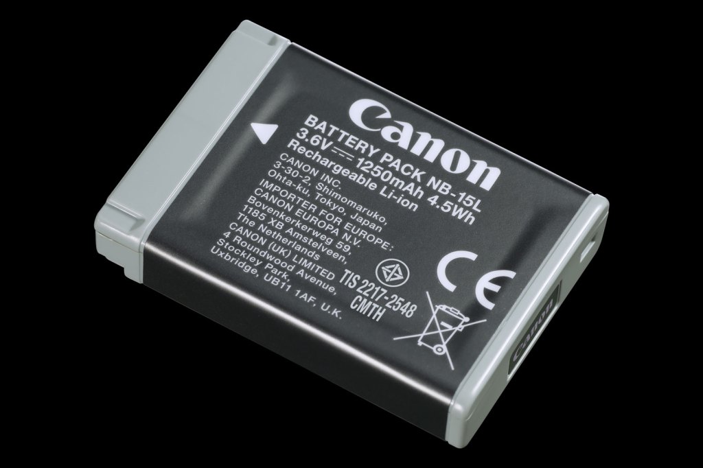 Canon NB 15L battery