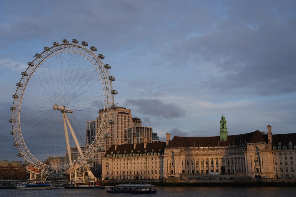 Sony Alpha A7 V London Eye sample image