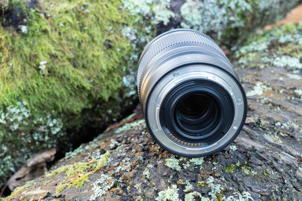 The rear element of the Nikon 16-50mm f/2.8 lens