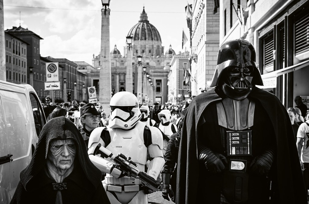 A street scene taken in Rome by Phil Penman