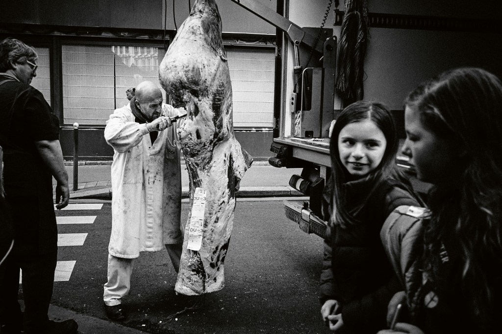 A street scene taken in Paris by Phil Penman