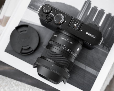 Sigma 15mm F1.4 DC lens on the Fujifilm X-E4