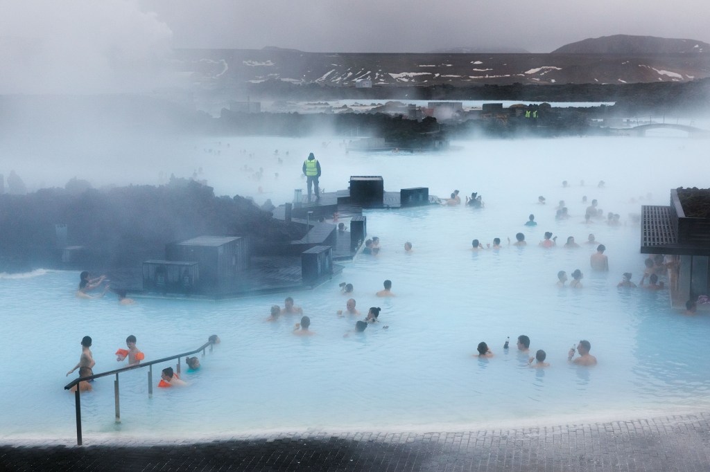 ICELAND. Reykjavík. Blue Lagoon. 2024. Small World. Martin Parr