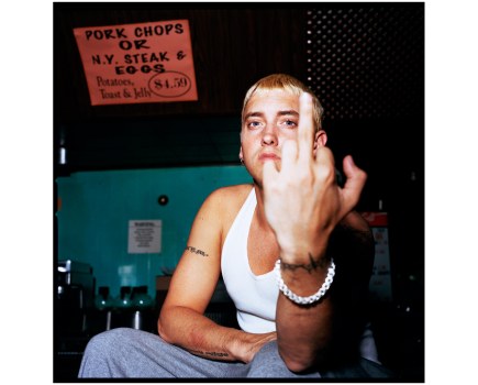 Eminem. Photo Steve Read.