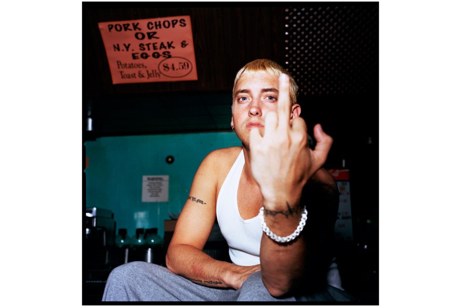 Eminem. Photo Steve Read.