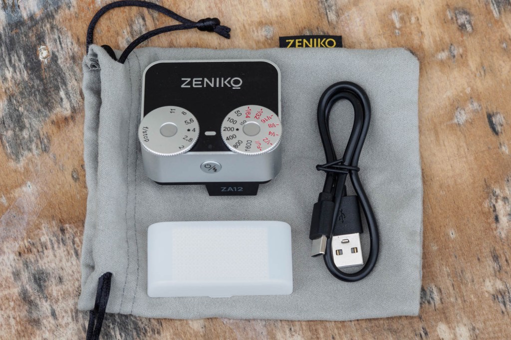 Zeniko ZA 12 kit contents.