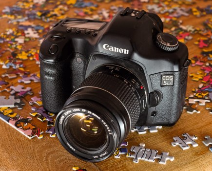Canon EOS 5D FULL-FRAME DSLR. Image: JW/AP