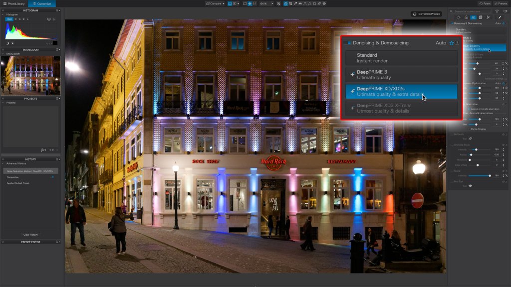 DxO PhotoLab 9.3 tools search tab