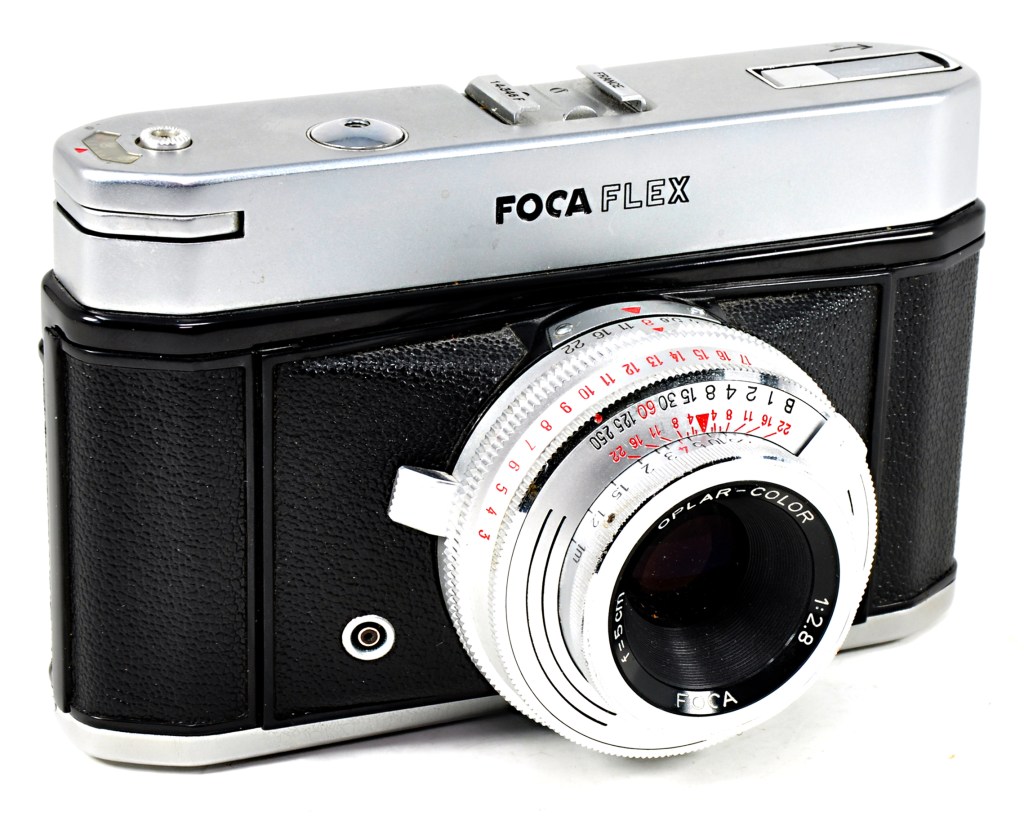 The Focaflex, a 35mm SLR famous for its unusual light path