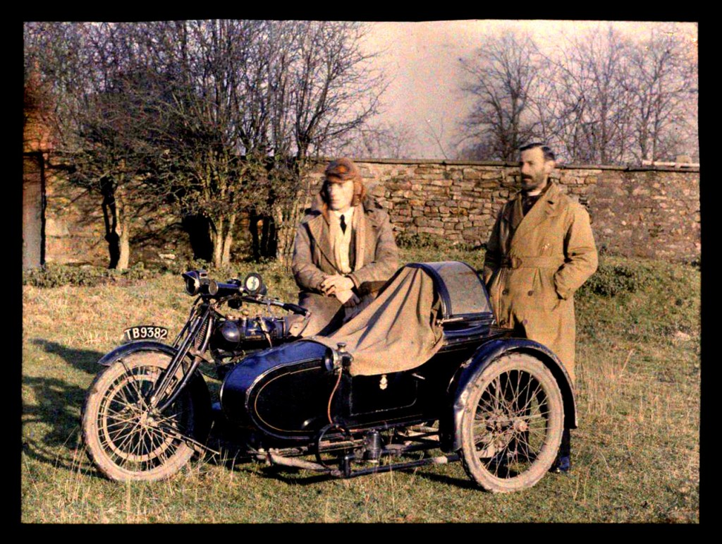 Autochromes like this one, taken as late as the 1920s, revolutionised colour photography as far back as 1907