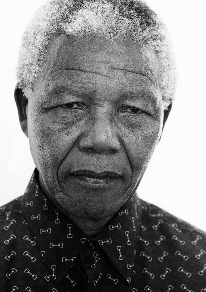 Nelson Mandela, President, Tuynhuis, Cape Town, South Africa 1997. Image: Jillian Edelstein