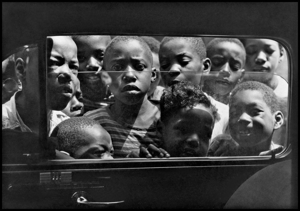 Gordon Parks Boys Looking in a Car Window, Harlem, New York, August 1943 Courtesy of and copyright The Gordon Parks Foundation