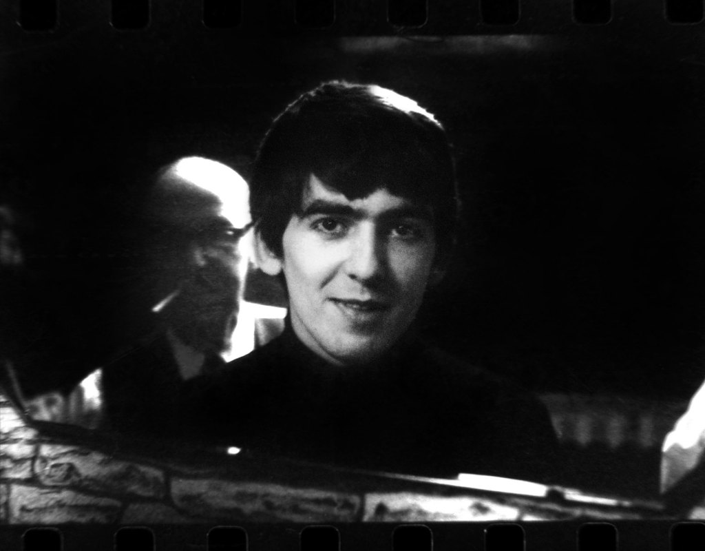 George Harrison and James McCartney, Forthlin Road. © Mike McCartney