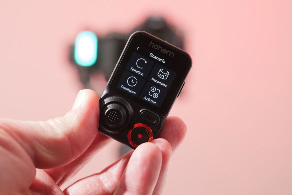 Hohem iSteady MT3 remote control panel