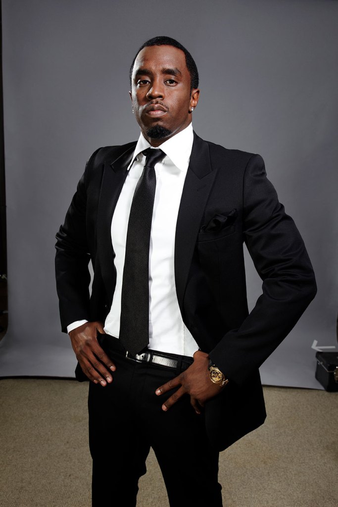 Sean Combs P Diddy, Drapers Magazine cover.