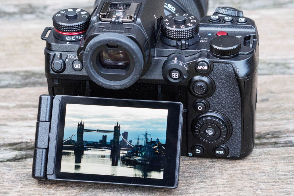 Panasonic Lumix S1II tilting screen. 