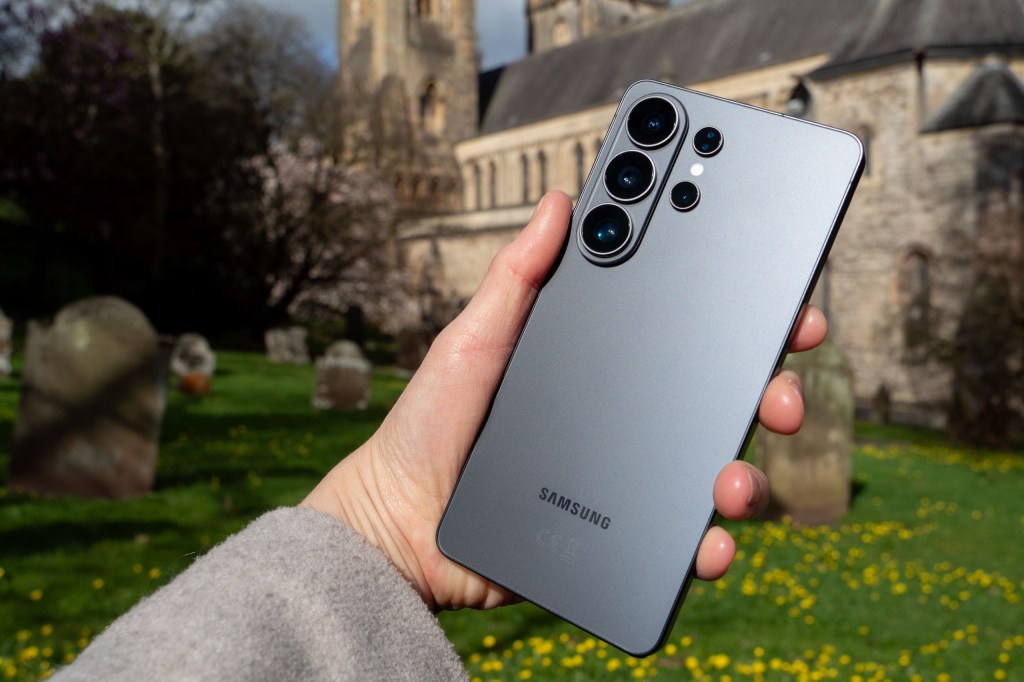 The Samsung Galaxy S26 Ultra in hand