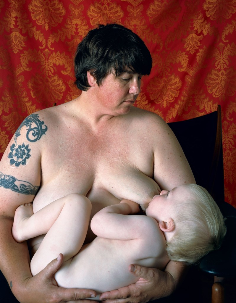 Self-portrait/Nursing, 2004 
© Catherine Opie, courtesy Regen Projects, Los Angeles; Lehmann Maupin, New York, Hong Kong, London, and Seoul; Thomas Dane Gallery
