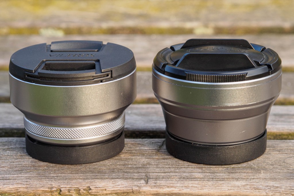 Viltrox TCL-X100VI compared to Fujifilm TCL-X100. Image credit: Andy Westlake