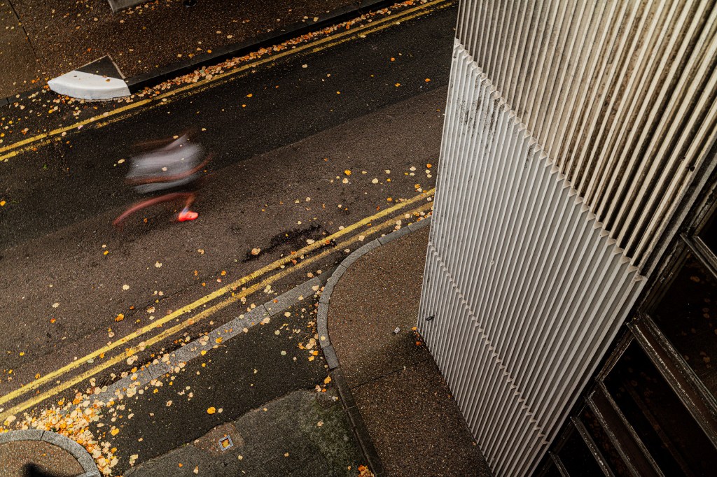 Slow shutter speed street photography