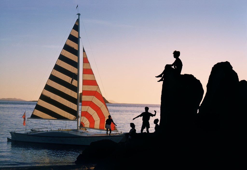 a sail boat