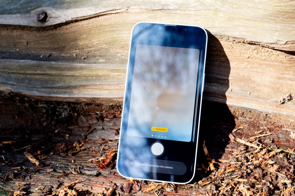 The iPhone 17e displaying the Photographic Styles options
