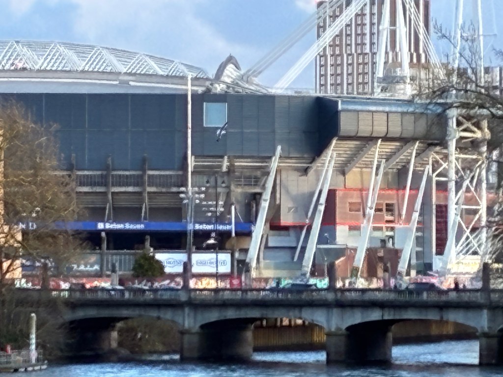 A sample image taken with the iPhone 17e with the full digital zoom