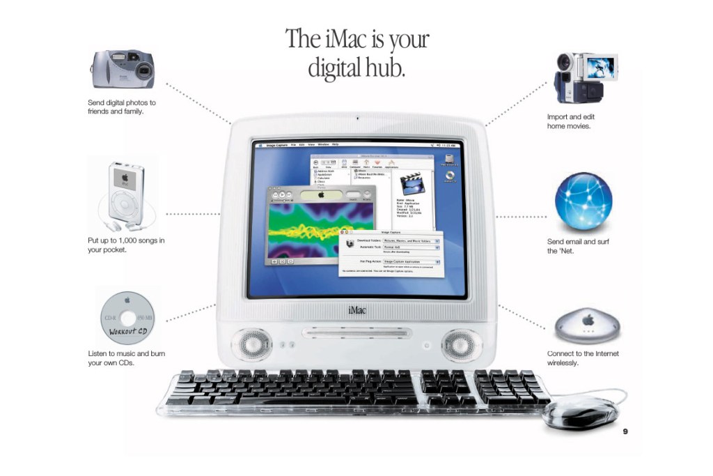 iMac is your digital hub (advert: Apple)