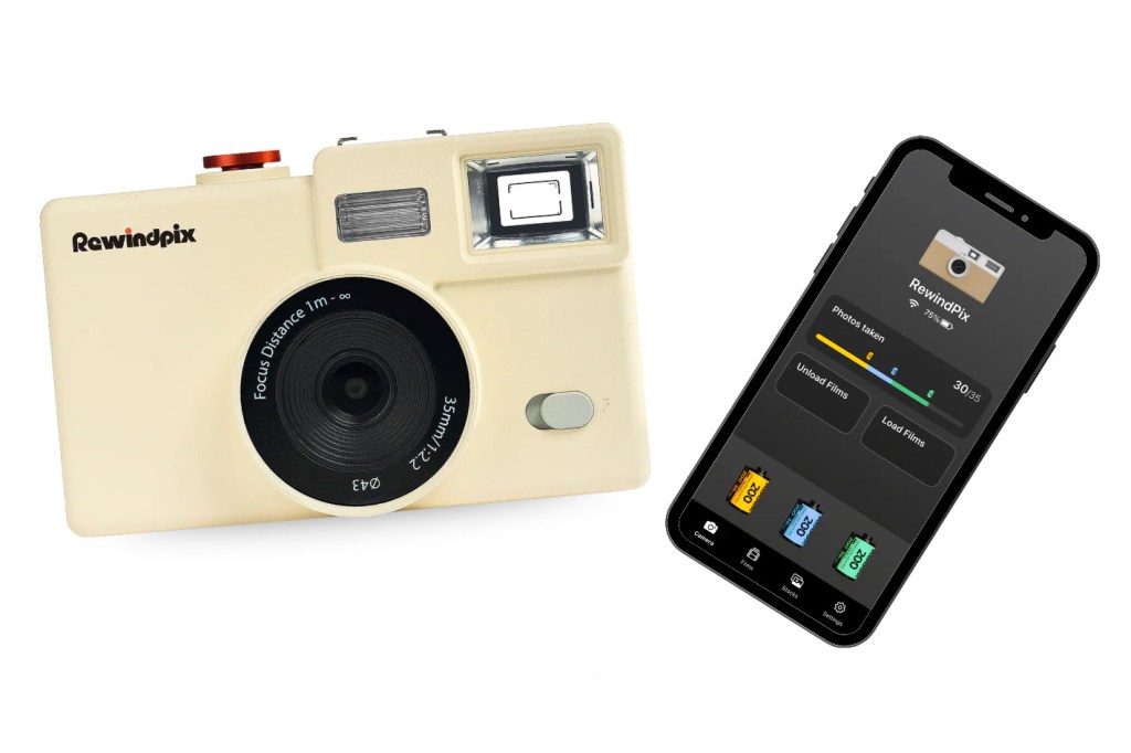Rewindpix with Wi-Fi and app controls. Image: Rewindpix