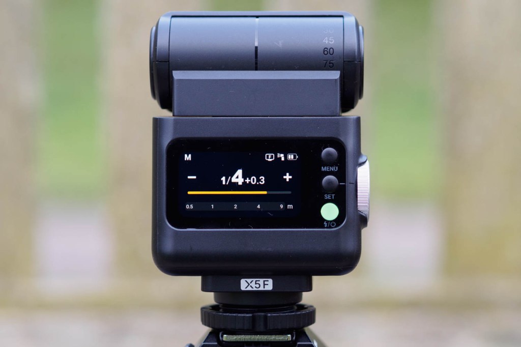 Godox iT32 Manual mode display
