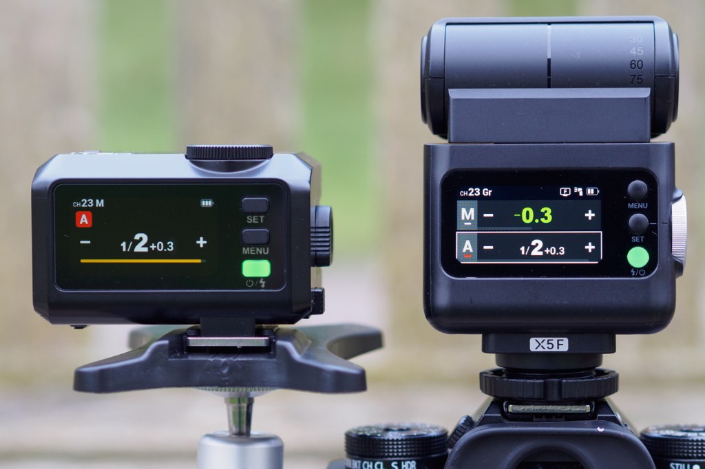 Godox iT32 in wireless controller mode, with iT30Pro as receiver