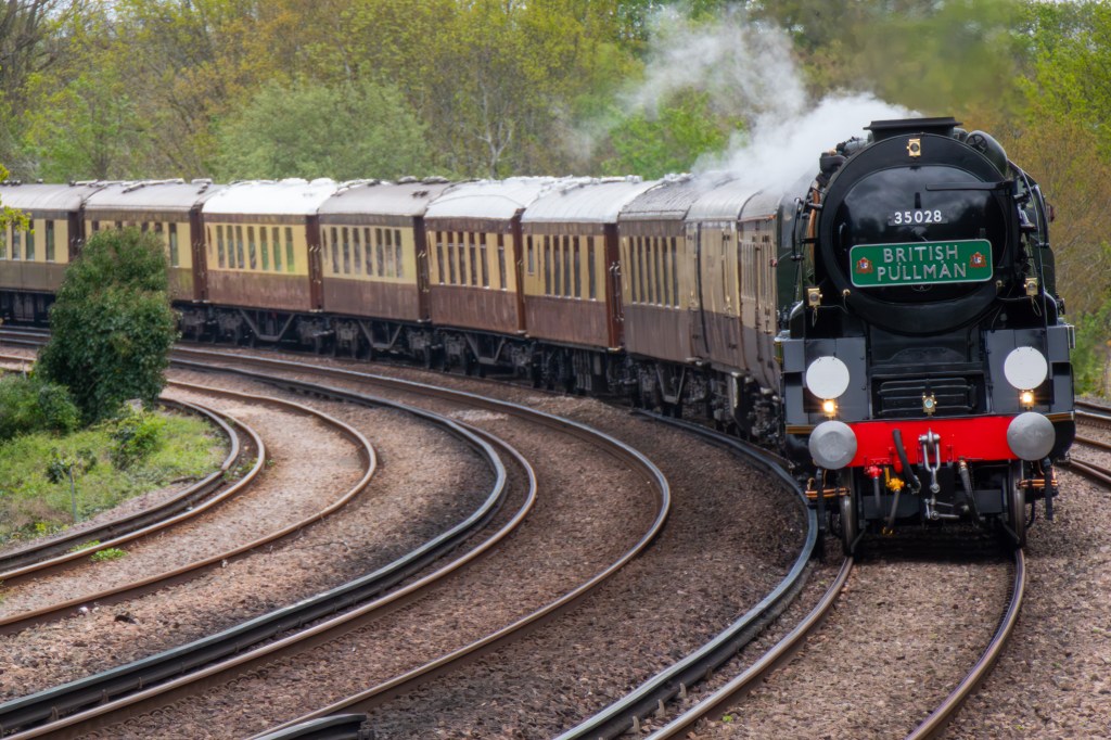 Panasonic Lumix TZ300 steam train sample image. 